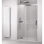 Polysan THRON LINE SQUARE posuvné sprchové dvere do niky 160 cm,sklo Číre,profil Chróm