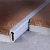 Celox Dilatačný profil PVC šípový 8x23mm šedá, dl.2,7m
