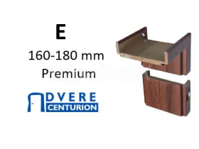 CENTURION obložková nastaviteľná zárubňa S8, 8cm, pre hrúbku steny E 160-180 mm