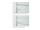 PORTA Doors SET Rámové dvere VERTE G.0 plné, 3D fólia Dub Škandinávsky + zárubeň