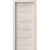 PORTA Doors SET Rámové dvere VERTE G.1 so sklom, 3D fólia Dub Škandinávsky + zárubeň