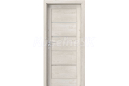 PORTA Doors SET Rámové dvere VERTE G.1 so sklom, 3D fólia Dub Škandinávsky + zárubeň