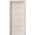 PORTA Doors SET Rámové dvere VERTE G.3 so sklom,3D fól Dub Škandinávsky + zárubeň