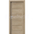 PORTA Doors SET Rámové dvere VERTE G.0 plné, 3D fólia Dub klasický + zárubeň