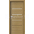 PORTA Doors SET Rámové dvere VERTE G.3 so sklom,3D fól Dub prírodný + zárubeň