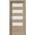 PORTA Doors SET Rámové dvere VERTE HOME C.4 so sklom, fólia Dub klasický + zárubeň