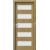 PORTA Doors SET Rámové dvere VERTE HOME C.5 so sklom, fólia Dub prírodný + zárubeň