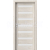 PORTA Doors SET Rámové dvere VERTE HOME D.7 so sklom, fólia Dub Škandinávsky + zárubeň