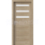 PORTA Doors SET Rámové dvere VERTE HOME D.3 so sklom, fólia Dub klasický + zárubeň