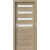 PORTA Doors SET Rámové dvere VERTE HOME D.4 so sklom, fólia Dub klasický + zárubeň