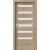 PORTA Doors SET Rámové dvere VERTE HOME D.6 so sklom, fólia Dub klasický + zárubeň