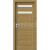 PORTA Doors SET Rámové dvere VERTE HOME D.2 so sklom, fólia Dub prírodný + zárubeň