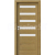 PORTA Doors SET Rámové dvere VERTE HOME D.5 so sklom, fólia Dub prírodný + zárubeň