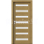 PORTA Doors SET Rámové dvere VERTE HOME D.7 so sklom, fólia Dub prírodný + zárubeň
