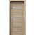 PORTA Doors SET Rámové dvere VERTE HOME H.1 so sklom, fólia Dub klasický + zárubeň
