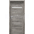 PORTA Doors SET Rámové dvere VERTE HOME H.1 so sklom, fólia Dub sibírsky + zárubeň