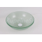 Hopa BREDA okrúhle sklenené umývadlo na dosku  42×13,5 cm