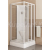Ravak SUPERNOVA ASBP3 rohový sprchový box 80x80 cm,sklo Grape,rám Biely,posuvné dvere