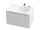 RAVAK Classic 800 umývadlo, ľavé, biele, s otvormi