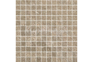Cersanit Bolt mrazuvzdorná retrifikovaná SSQ mozaika 29,8x29,8x0,93 cm R10b Hnedá matná