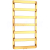 Jellow MISAKI DUO kúpeľňový rebríkový radiátor 142x54 cm 613 W oblý Zlatá