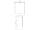 Cersanit City 65 skrinka na práčku s bielymi dvierkami 67,5x44,8 cm Dub S584-037-DSM