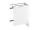 Cersanit City 65 skrinka na práčku s dvierkami 67,5x44,8 cm Biela S584-027-DSM