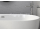 Aquatek ATLANTIC voľne stojaca vaňa 150x79,5x61cm akrylátová, Biela