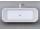 Aquatek SEATTLE voľne stojaca akrylátová vaňa 170x69 cm 257L click-clack Biela lesklá