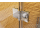 Aquatek YES B8 Sprchové dvere do niky 80x200cm sklo Číre profil Chróm Zalamovacie dvere