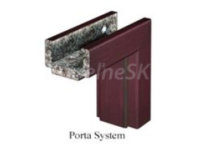 Porta SYSTEM obložková zárubňa, fólia CPL, hrúbka steny G 200-220 mm iba do akciového setu