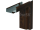 Porta Doors Kovová zárubeň 100 mm pre bezpečnostné dvere, farba hnedá RAL 8028