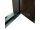 Porta Doors Kovová zárubeň 100 mm pre bezpečnostné dvere, farba hnedá RAL 8028