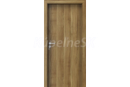 PORTA Doors SET Rámové dvere Porta DECOR, plné, fólia AGÁT MEDOVÝ + zárubňa