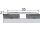 Effector Vyrovnávacia prechodová lišta Dub A08, v.2 x š.35 mm 2,7 m samolepiaca