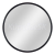 Hopa HALLE BLACK okrúhle zrkadlo priemer 60 cm hr. 0,9 cm rám Čierny