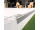 Celox Hliníkový Odkvapový/Balkónový profil PRIAMY ukončovací pre dlažbu, Hnedá