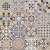 SUPERCERAMICA HIDRAULICO dlažba Mosaico Multicolor 45x45 cm matná (bal=1,62m2)