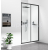 Gelco SIGMA SIMPLY BLACK sprchové dvere do niky posuvné 120x190 cm, číre sklo