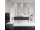 Mereo Ponte, kúpeľňová skrinka 70 cm, antracit