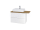Mereo Siena, kúpeľňová skrinka s umývadlom z liateho mramoru 61 cm, antracit mat
