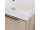 Mereo Mailo, kúpeľňová skrinka 61 cm, šedá mat, čierne madlo