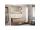 Mereo Mailo, kúpeľňová skrinka 101 cm, dub Riviera, čierne madlo