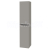 Mereo Mailo, kúpeľňová skrinka vysoká 170 cm, šedá mat, čierne madlo