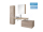 Mereo Ponte, kúpeľňová skrinka 70 cm, Multidecor, Jaseň horský