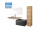 Mereo Ponte, kúpeľňová skrinka 70 cm, Multidecor, White Loft Pine
