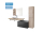 Mereo Ponte, kúpeľňová skrinka 70 cm, Multidecor, Monumentálna sivá
