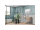 Mereo Ponte, kúpeľňová skrinka 61 cm, Multidecor, Monumentálna sivá