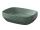 Cersanit Larga obdĺžnikové keramické umývadlo na dosku 50x38 cm Zelená matná