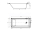Cersanit Balinea obdĺžniková akrylátová vaňa 150x70 cm 150L Biela